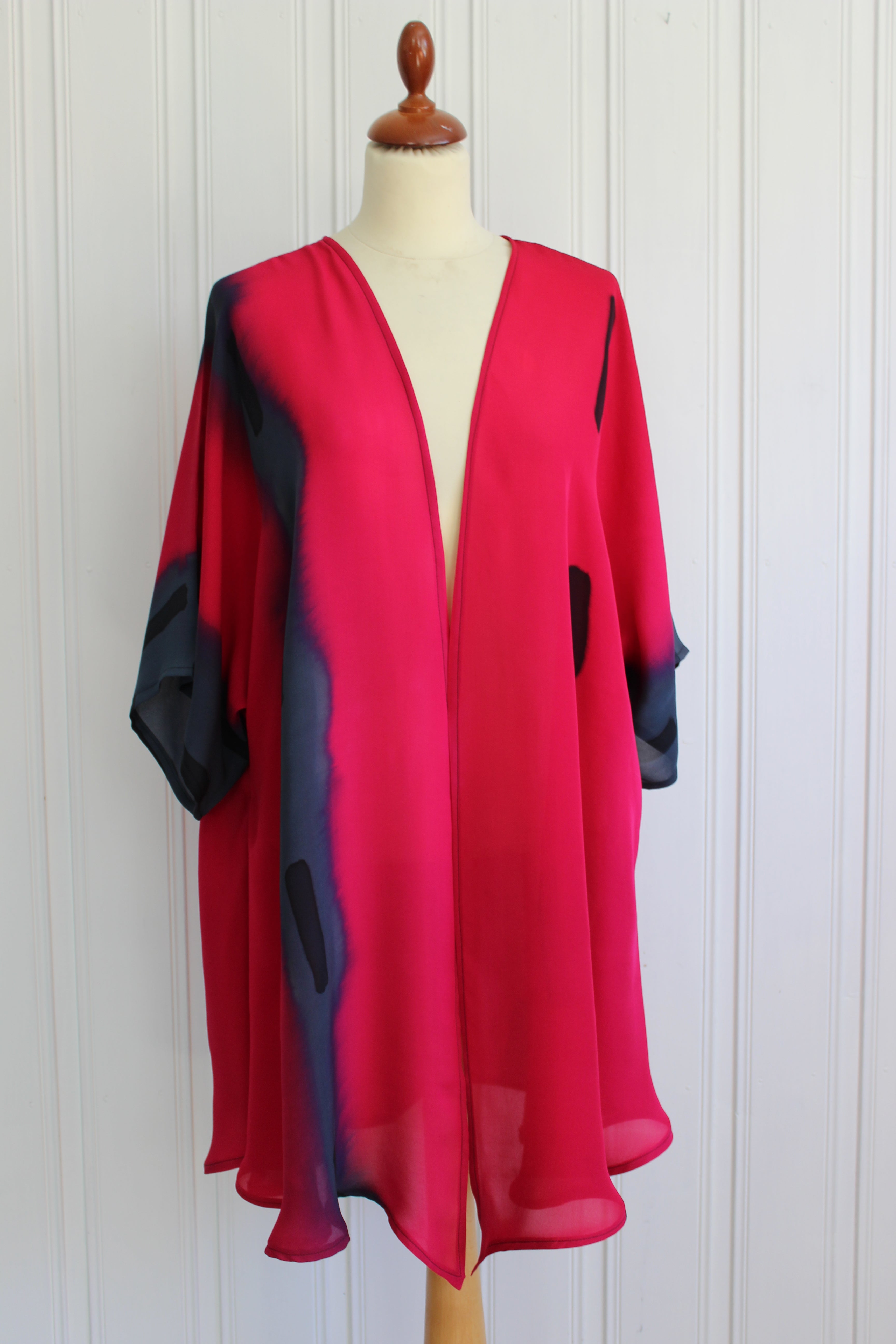 Hand painted silk jacket 3990