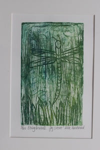 Etching "Floating" Green
