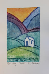 Etsing  "Kapellet " 2